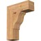 Ekena Millwork Funston Block Smooth Bracket, Western Red Cedar, 5 1/2"W x 18"D x 22"H BKT06X18X22FST05SWR - alternate 1